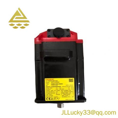 Fanuc A06B-0063-B203 AC Servo Motor, GE Module