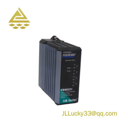 FOXBO RO FBM231 P0926GV DCS CARD MODULE