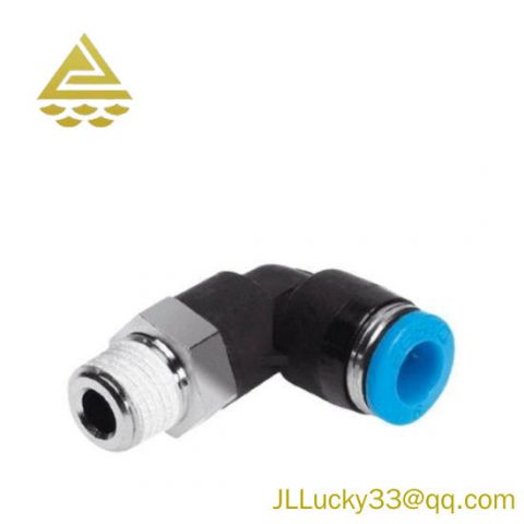 Festo QSL-1/4-10, Push-In L-Fitting, Industrial Control, Automation Components