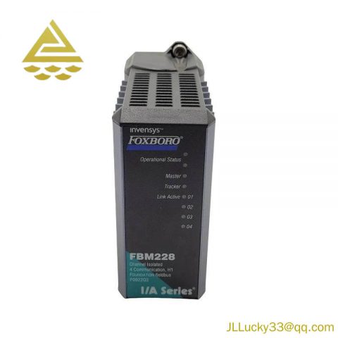 Foxboro FBM228 P0922QS: Fieldbus Module with 4 Ports, Precision & Reliability in Industrial Control