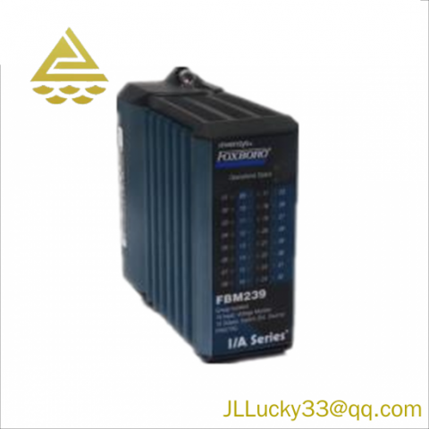 FOXBORO FBM239: Industrial Grade 16DI/16DO Discrete Input/Output Module