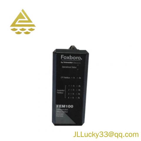 Foxboro FEM100 P0973CA | I/A Series Expansion Module for Enhanced Process Control