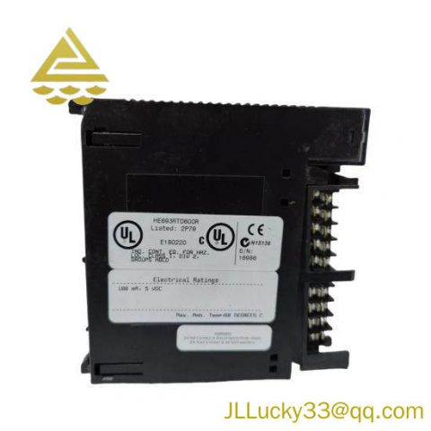 GE FANUC HE693RTD600R - RTD Input Module, High Precision, Industrial Control