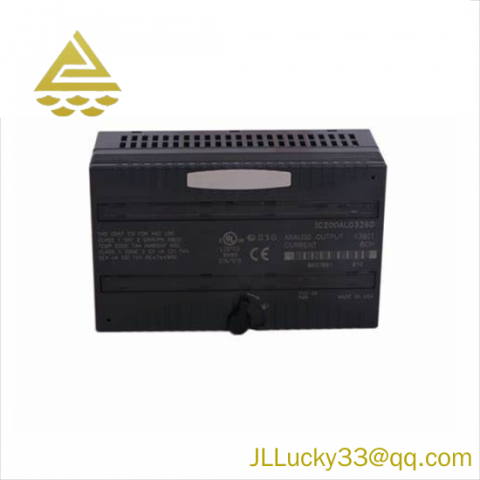 GE FANUC IC200ALG326H Analog Output Module - Precise Control for Industry 4.0 Applications