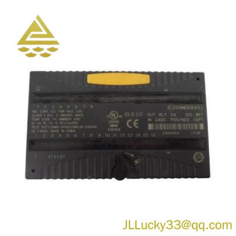 GE FANUC IC200MDD845: Advanced Control Module for Industrial Automation