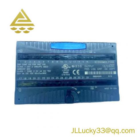 GE Fanuc IC200MDL750E - High-Performance Control Module