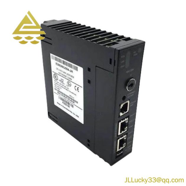 GE IC693NIU004 Ethernet Network Interface Unit, Compact Control Solutions for Industrial Automation