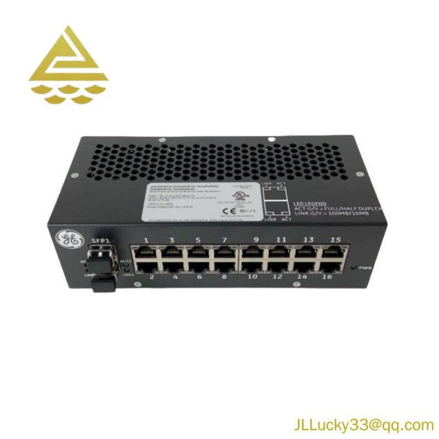 GE IS420ESWBH2A - Unmanaged Industrial Ethernet Switch for Mark VIe System