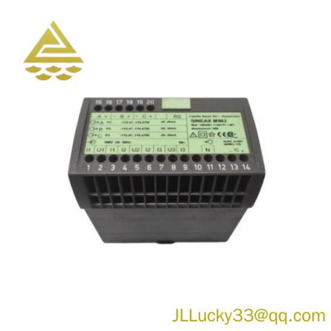 GMC SINEAX M563 Analog Output Module, High-Precision Industrial Control