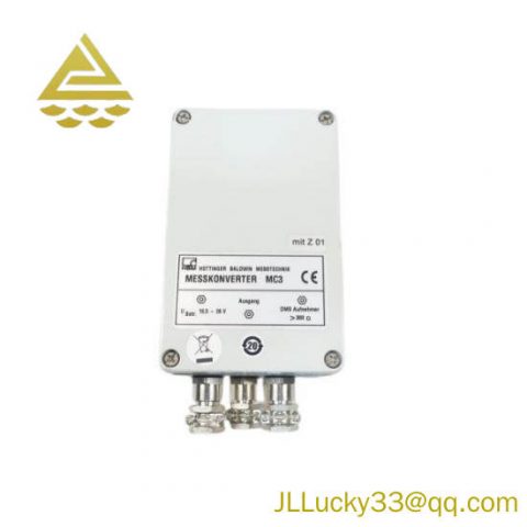 HBM MESSKONVERTER MC3 - High Precision Pressure Converter, Model 302, Industrial Grade Sensor Modules