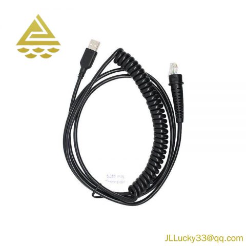 HONEYWELL 6582800030 Coiled USB Cable for Scanner - Industrial Grade, Efficient Data Transfer, Scan Ready