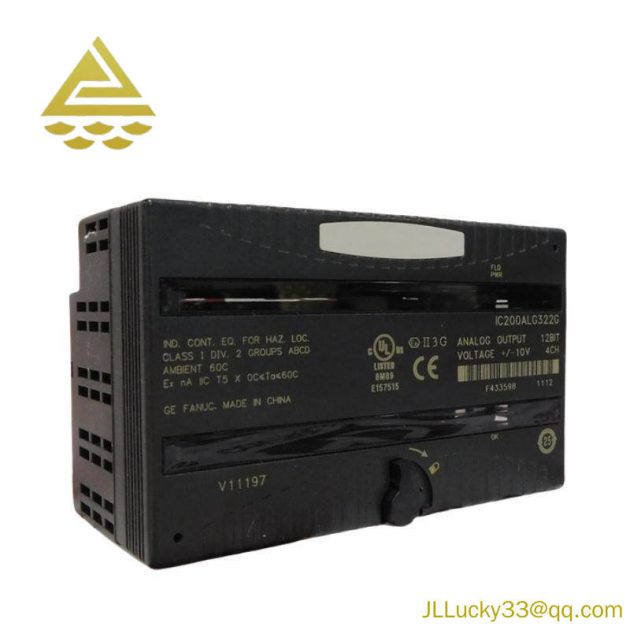 GE Fanuc IC200ALG322: Precision Analog I/O Module for Versatile Control Applications