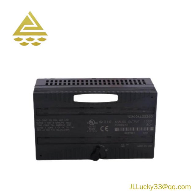 GE IC200ALG326D Analog Output Module - Precision Control in Industrial Automation