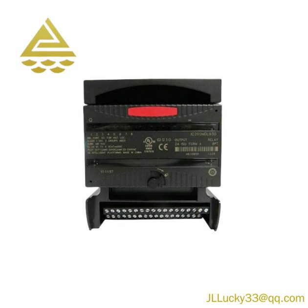 GE IC200MDL930: Output Relay Isolated, 8-Point, Industrial Control Module