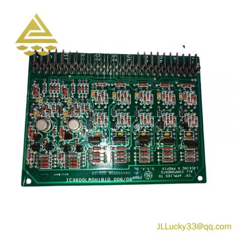 GE FANUC IC3600LRDH1B1D Relay Driver Card - Mark I/Mark II Series Gas/Steam Turbine Control