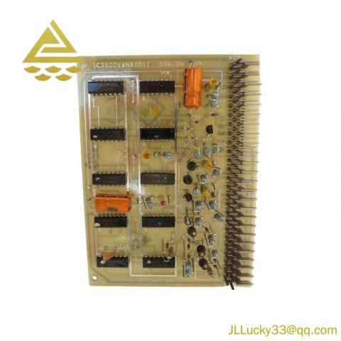 GE IC3600VANB1D1C: Advanced Control PLC Annunciator Board for Industrial Automation
