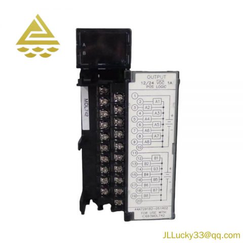 GE IC693MDL742C ESCP Output Module: Advanced Industrial Control Solutions