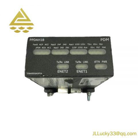 GE IS220PPDAH1B: Advanced I/O Pack for Precision Turbine Control
