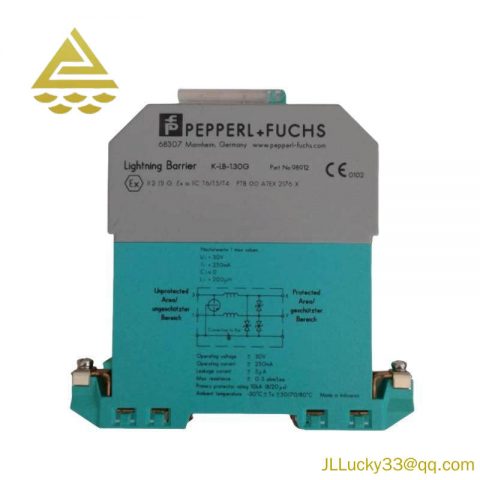 Pepperl Fuchs K-LB-1.30G Surge Protection Barrier: Comprehensive Protection for Industrial Control Systems