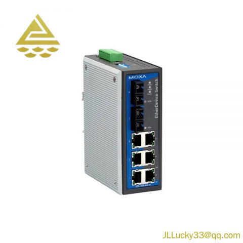 MOXA EDS-308-M-SC: Industrial Ethernet Switch for Reliable Network Connectivity