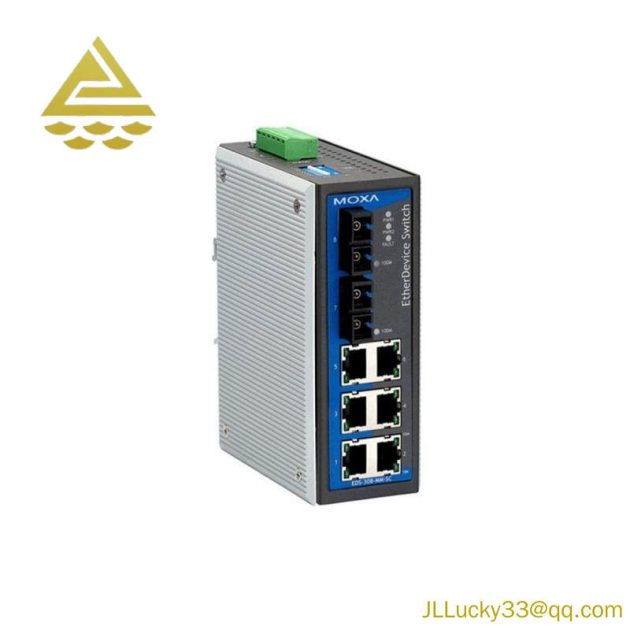 MOXA EDS-308-M-SC: Industrial Ethernet Switch for Reliable Network Connectivity
