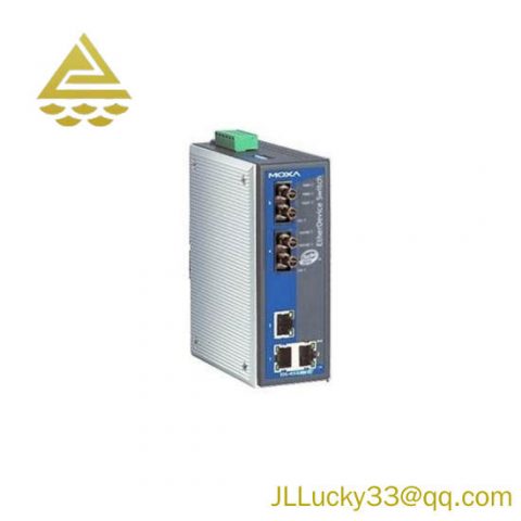MOXA EDS-405A-MM-ST Industrial Ethernet Switch, Robust Network Solution for Manufacturing