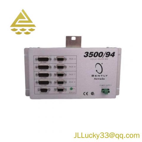 Bently Nevada 3500/94 Display - Advanced Automation Module for Industrial Control
