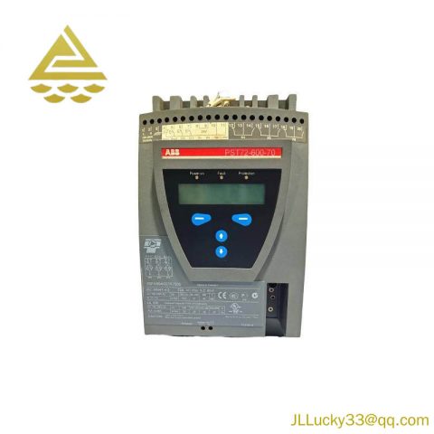 ABB's Advanced Soft Starter - PST72-600-70, 1SFA894007R7000, for Efficient Motor Control