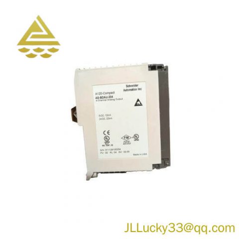 Schneider AS-BDAU-204 4 CHAN ANALOG OUTPUT Module for Industrial Automation