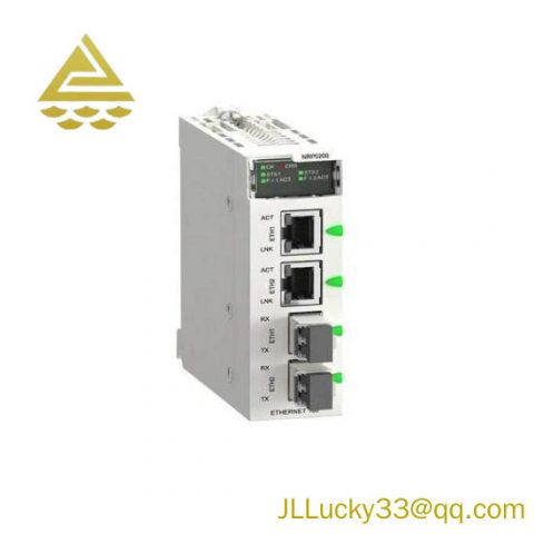 Schneider Electric BMXNRP0200 Fiber Optic Converter Module for PLC