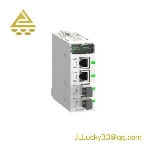 Schneider Electric BMXNRP0201 Fiber Optic Converter Module for Industrial Automation