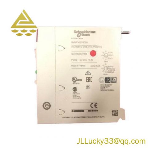 Schneider Electric's BMXP3420302H Processor Module - M340 PLC
