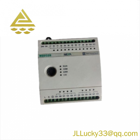 Schneider TSX Controller, Model 08CD12R8AS, Industrial Control Module
