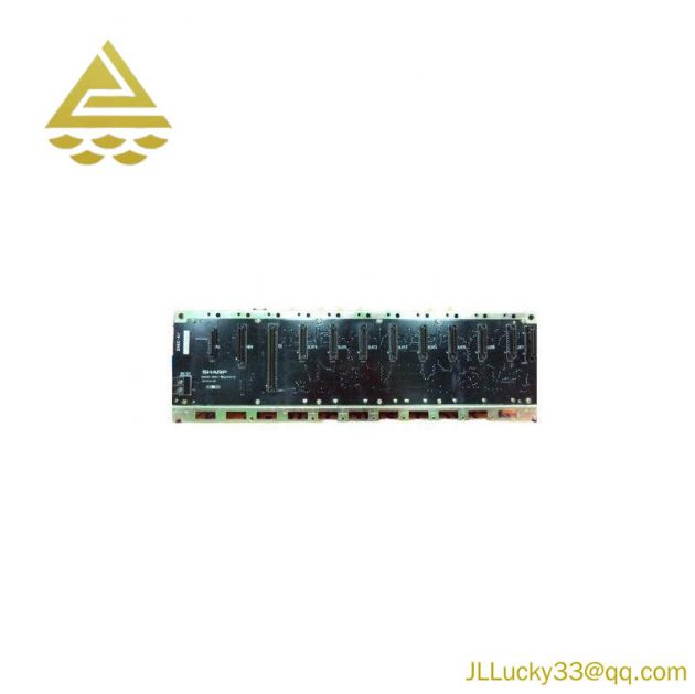 SHARP JW-28KB 8 Slot Rack Panel: High-Performance Industrial Control Module