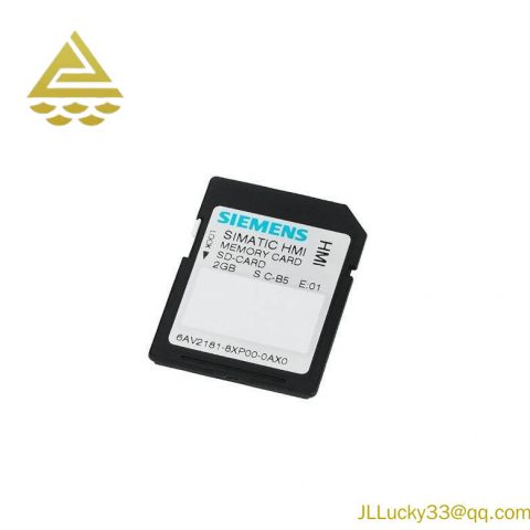 SIEMENS SIMATIC SD Memory Card 6AV2181-8XP00-0AX0, Compact Industrial Storage Solution