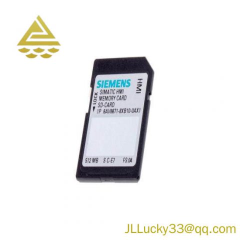 SIEMENS 6AV6671-8XB10-0AX1: High-Performance SIMATIC SD Memory Card