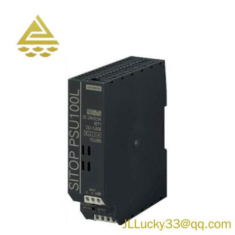 SIEMENS Power Supply 6EP1332-1LB00 DIN Rail Module, Designed for Industrial Automation