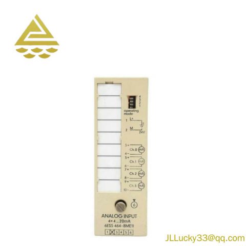 Siemens SIMATIC S5 464 Analog Input Module, Floating for S5-90U/-95U/-100U/ET 100U/ET 200U