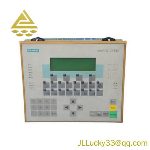 SIEMENS 6ES7633-2BF02-0AE3 C7-633DP Compact Display & Control Unit