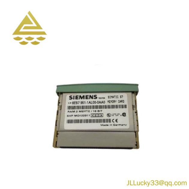 Siemens Simatic S7 RAM Memory Card 6ES7951-1AL00-0AA0 for Industrial Control Solutions