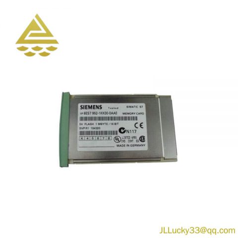 SIEMENS 6ES7952-1KK00-0AA0 Memory Card for Industrial Control Systems