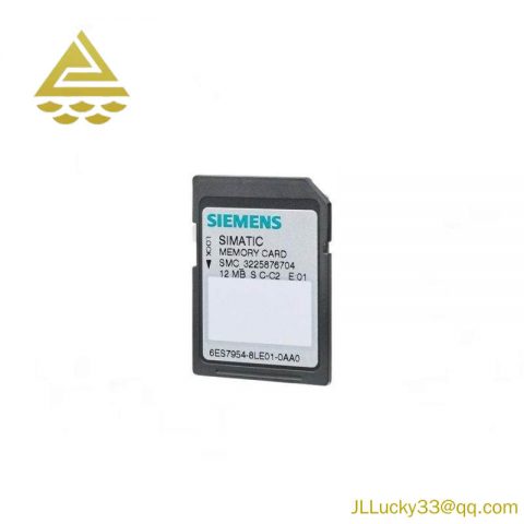 SIEMENS 6ES7954-8LC03-0AA0: Advanced SIMATIC S7 Memory Card for Industrial Automation