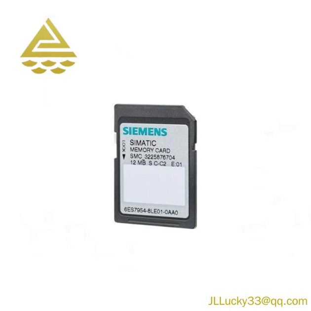 SIEMENS 6ES7954-8LC03-0AA0: Advanced SIMATIC S7 Memory Card for Industrial Automation