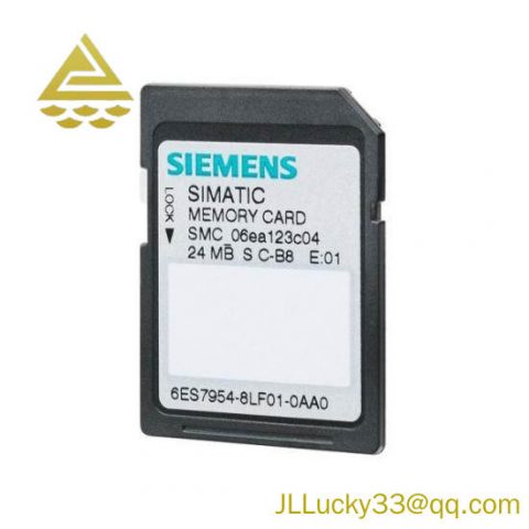 SIEMENS 6ES7954-8LL02-0AA0: 256 MB Memory Card for Advanced Automation Solutions