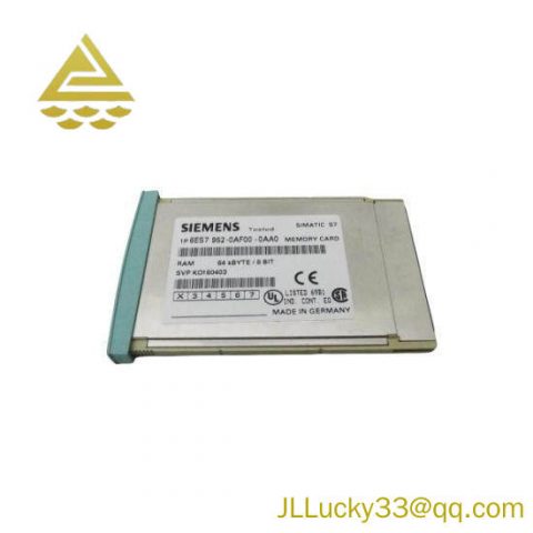 Siemens 6ES7 952-0AF00-0AA0 | Industrial RAM Memory Card - 4MB