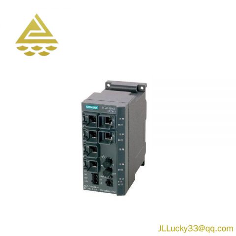 Siemens SCALANCE X206-1 Managed IE Switch, 6x 10/100Mbps RJ45 Ports