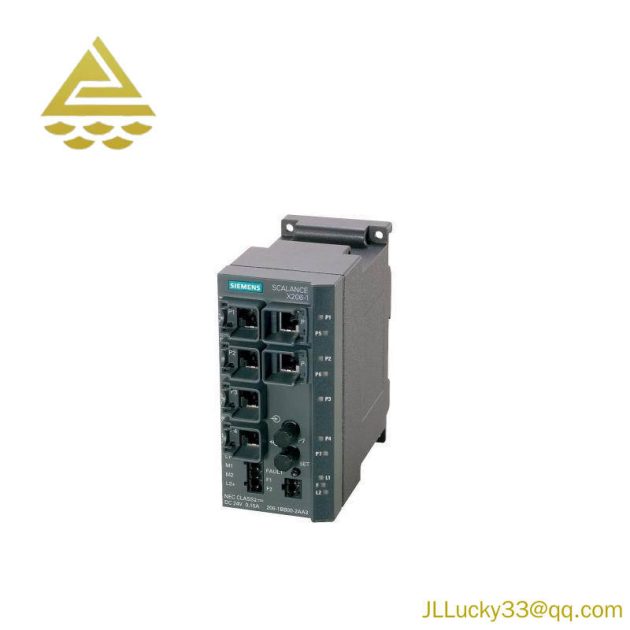 Siemens SCALANCE X206-1 Managed IE Switch, 6x 10/100Mbps RJ45 Ports