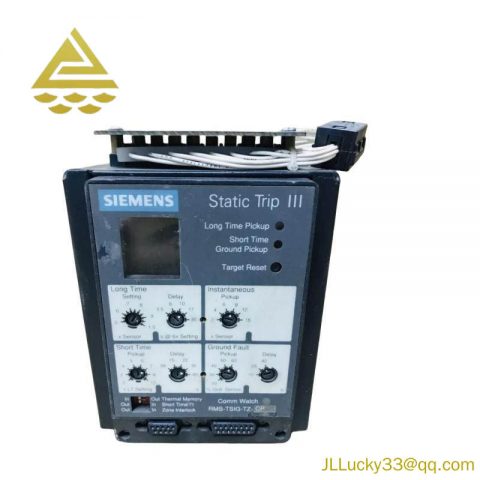 SIEMENS RMS-TSIG-TZ Static Trip - Advanced Industrial Control System