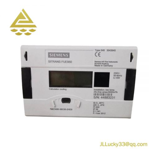 SIEMENS SITRANS FU E950 THERMAL ENERGY, High Precision Thermal Energy Meter