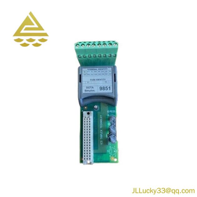 ICS TRIPLEX T9851 Analog Output Module, High-Precision Control Solution